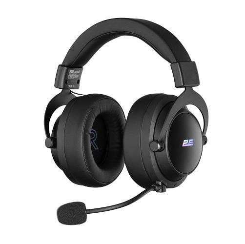 Навушники бездротові 2E HG360BK-WL Gaming RGB WL 7.1 118 дБ 32 Ом Black (12909983)