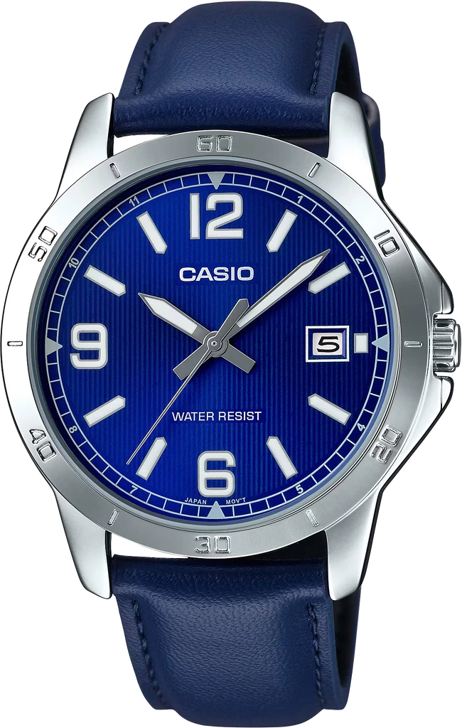 Мужские наручные часы Casio Timeless Collection MTP-V004L-2B Синий (3150348896)