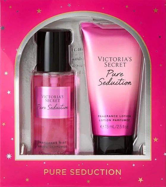 Подарочный набор для женщин Victoria's Secret Pure Seduction спрей для тела 75 мл и лосьон для тела 75 мл (402049)