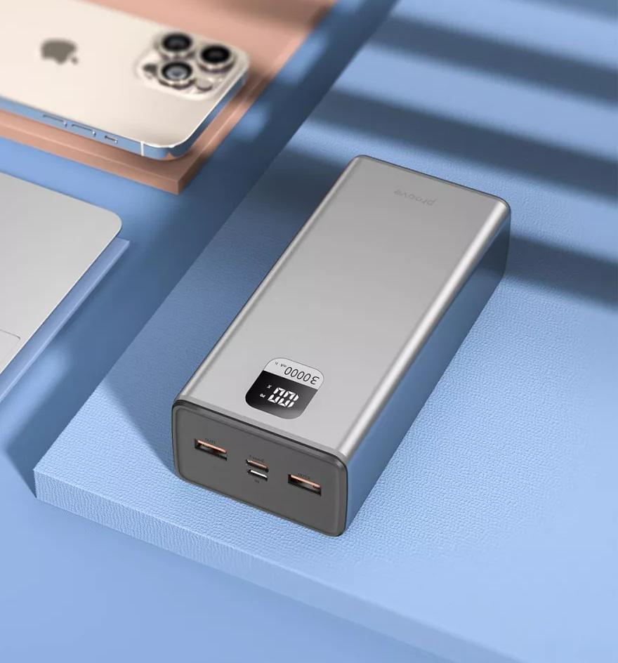 Повербанк Proove Guardian 22,5W 30000 mAh Silvery (565557) - фото 2