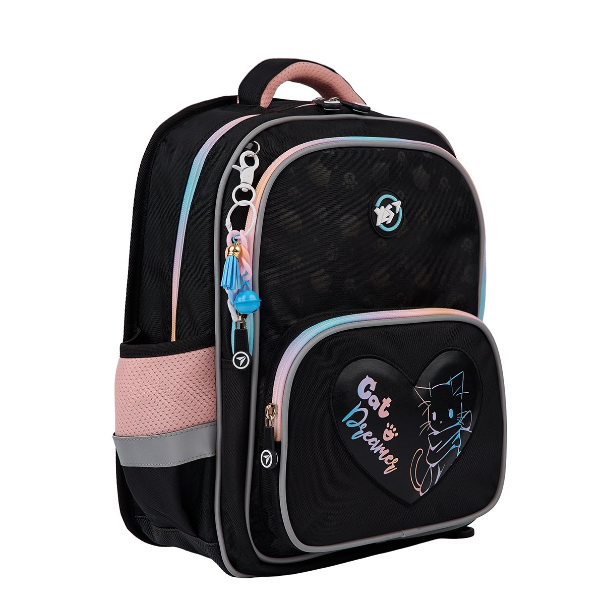 Рюкзак шкільний YES S-72 Cat Dreamer 38х30х15 см Чорний (550010)