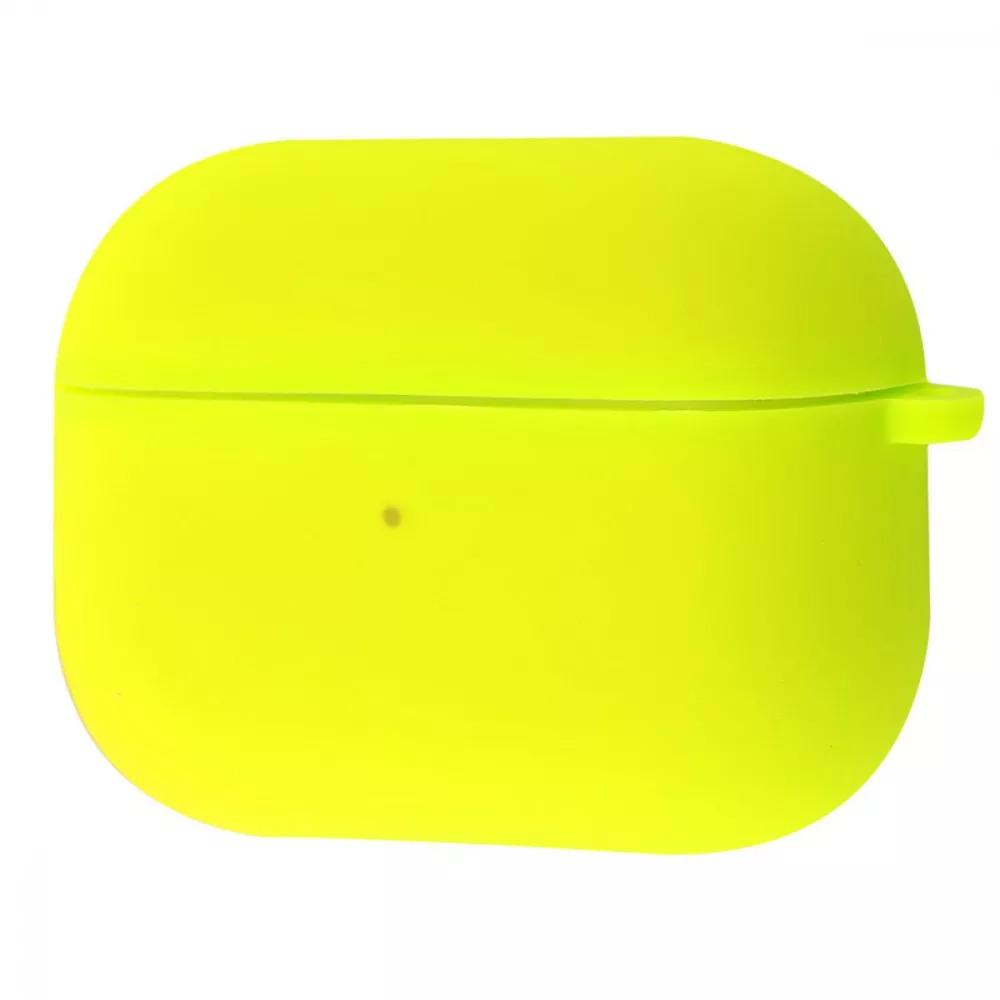 Чехол для наушников PRC Silicone Case Full for AirPods Pro Yellow (13968187)