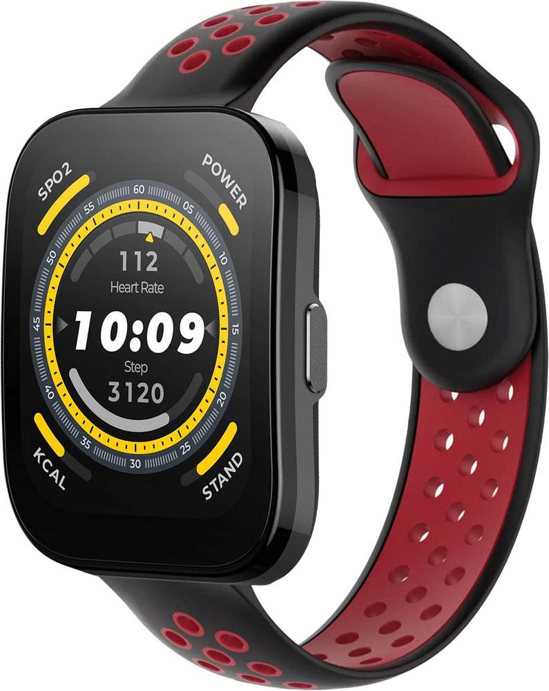 Ремешок Sport для Amazfit Bip 5 Black/Red (34435-44)