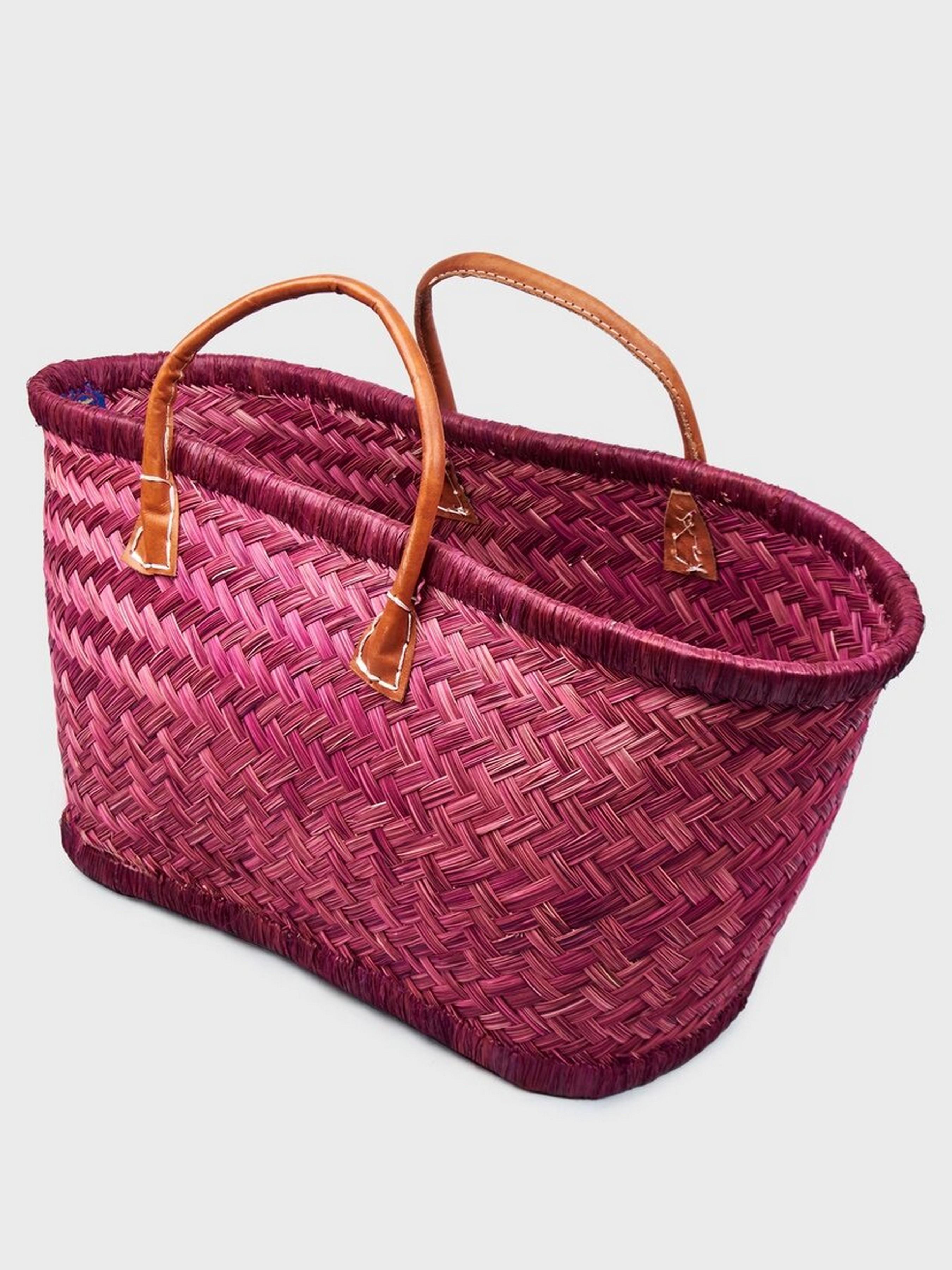 Пляжная сумка LE COMTOUR DE LA PLAGE Aravola BM_Plain_235 Бордовый - фото 2 Пляжная сумка LE COMTOUR DE LA PLAGE Aravola BM_Plain_235 Бордовый - фото 2