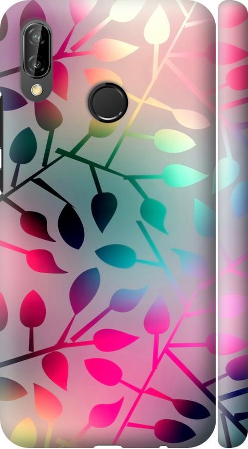 Чехол на Huawei P20 Lite Листья (2235m-1410-42517)