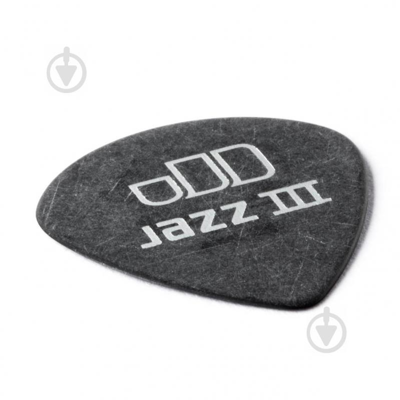 Медиатор Dunlop 4820 Tortex Pitch Black Jazz III Guitar Pick 0.88 mm (1 шт.) - фото 3