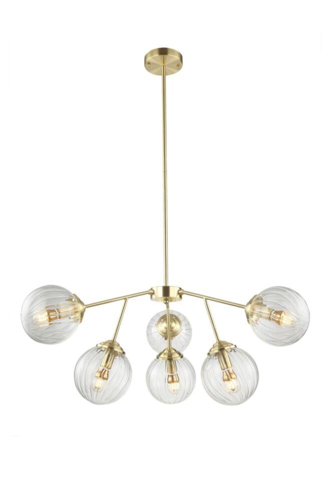 Люстра Blitz 7400 75x103 см Прозоро-золотистий (7400-46)