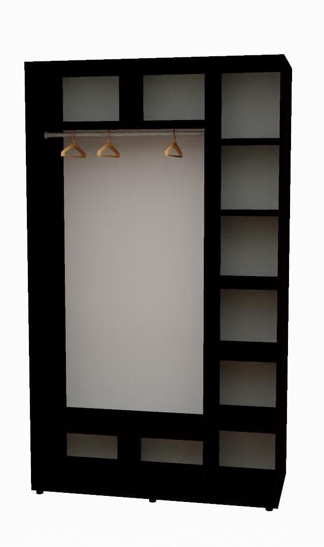 Корпус шкафа-купе Алекса 150х60х220 см Венге магия