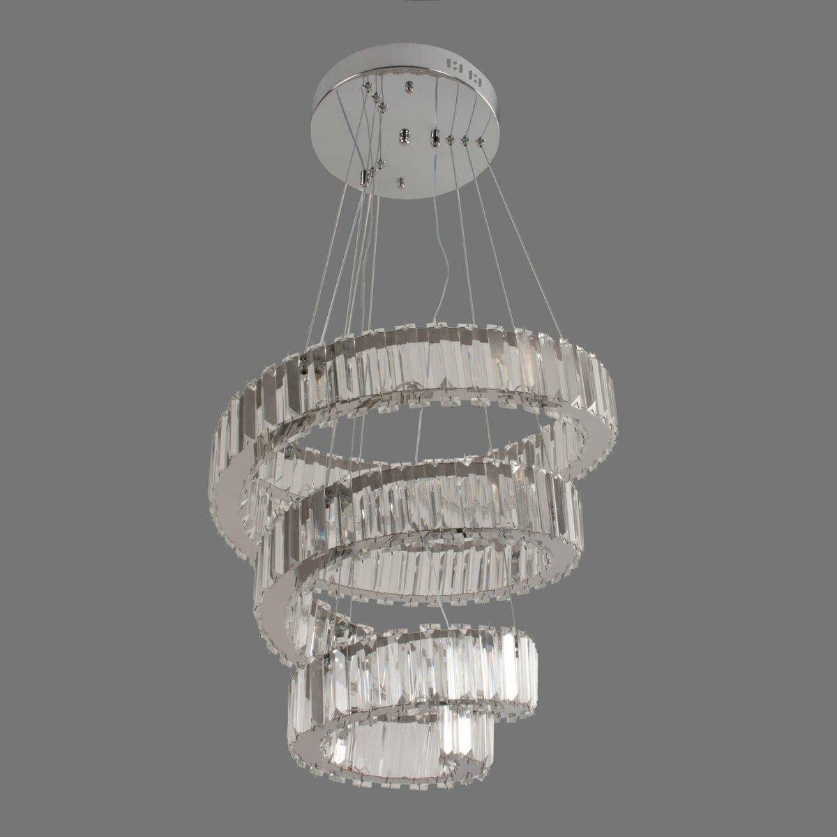 Люстра светодиодная акриловая b e2073/96W (35062) Люстра светодиодная акриловая b e2073/96W (35062)