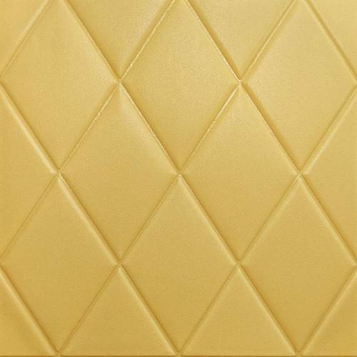 Панель самоклеющаяся 3D под ромбы 700x700x7 мм Бежевый