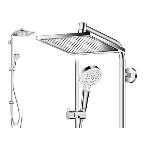 Душевая система Hansgrohe Crometta Е 240 1jet Showerpipe Reno EcoSmart (27289000) - фото 2