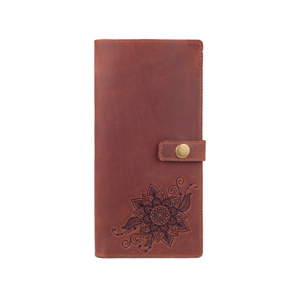 Тревел-кейс Mehendi Classic кожаный Коньячный (TC-01-S19-1431-T006)