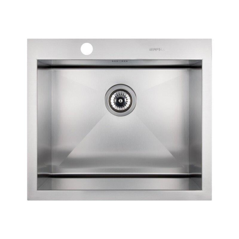 Мойка для кухни Apell Amalthea SQ50ISC 499x567 мм матовая 1 мм (62745)