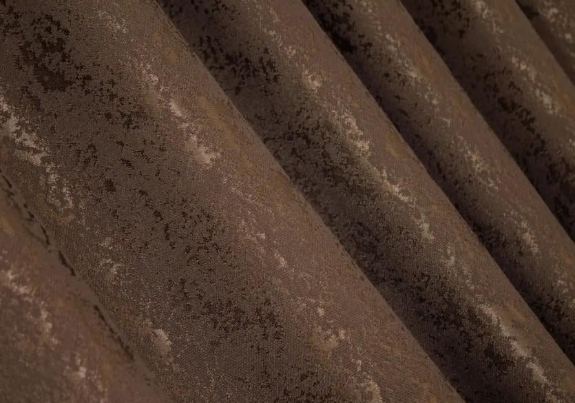 Ткань для штор лен Коричневый (1173ш) - фото 1