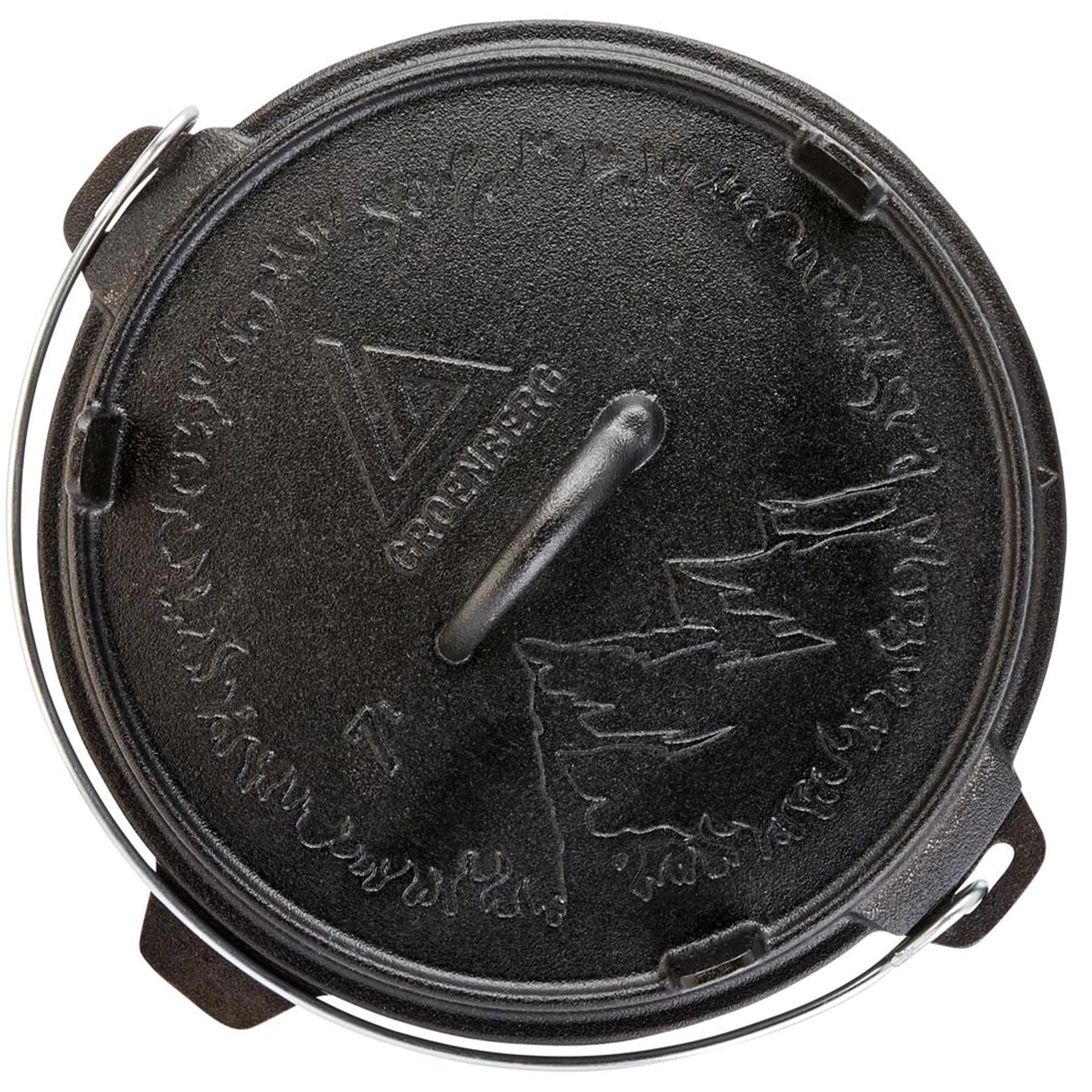 Казан з кришкою Groenberg Askja Pot 30 см/7 л Black (266017) - фото 4 Казан з кришкою Groenberg Askja Pot 30 см/7 л Black (266017) - фото 4