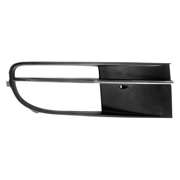 Решітка бампера AVTM Volkswagen Beetle 11-16 права без отворів противотуманок с хром молдингом (187444912)