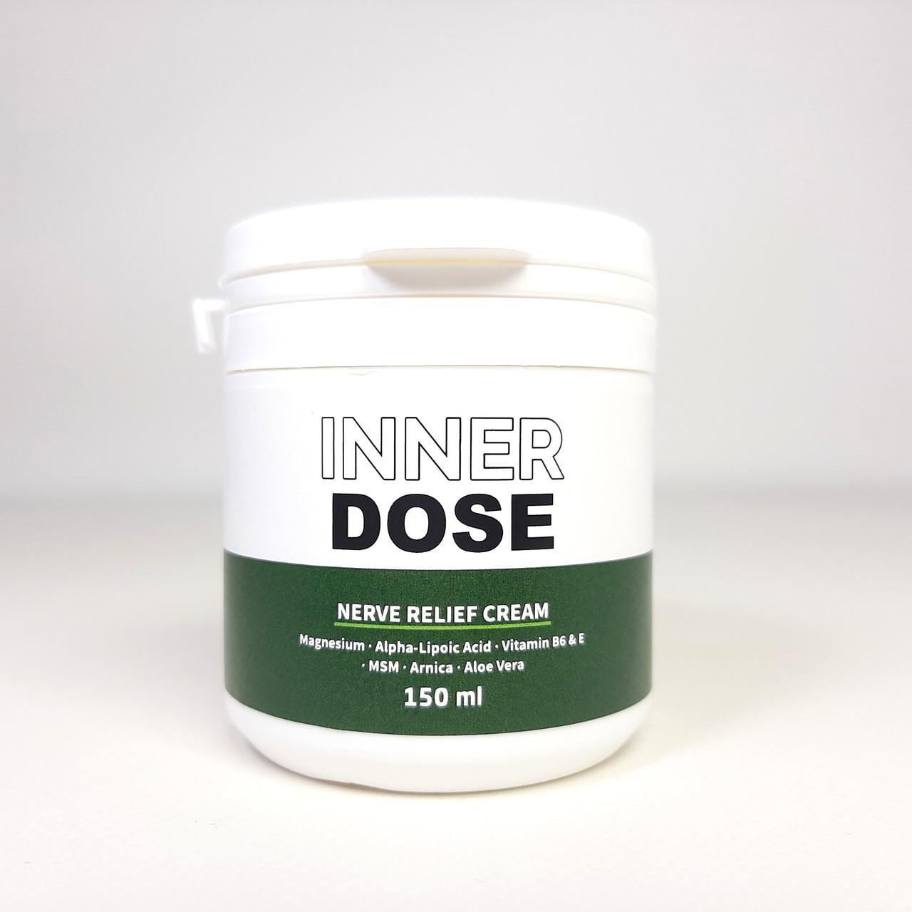 Крем для зняття нервового напруження Inner Dose Nerve Relief Cream заспокійливий для чутливої шкіри 150 мл