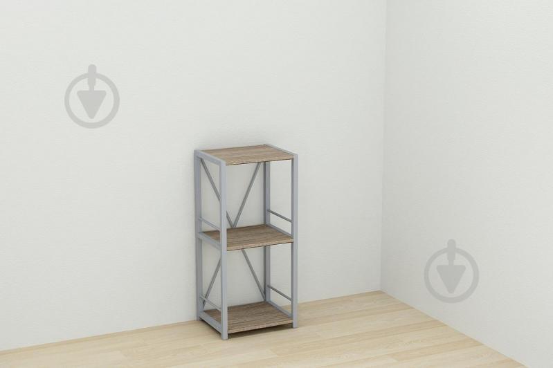 Этажерка Ferrum-decor Конект 73x34x28 см Дуб сонома (XK00269)