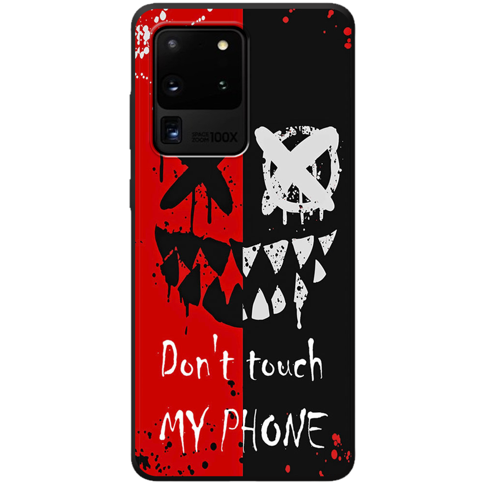 Чохол Boxface Samsung G988 Galaxy S20 Ultra Bad Smile Чорний силікон (38878-up2468-44015)