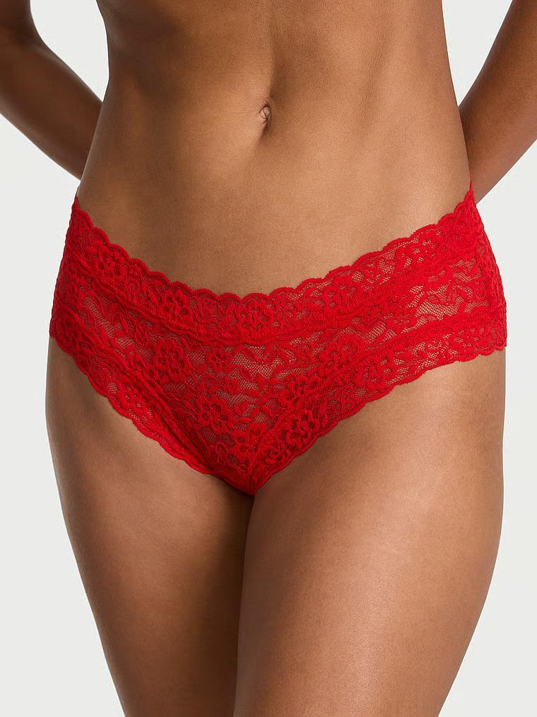Трусики чики Victoria's Secret The Lacie Lace Cheeky Panty M Красный (26894412) Трусики чики Victoria's Secret The Lacie Lace Cheeky Panty M Красный (26894412)