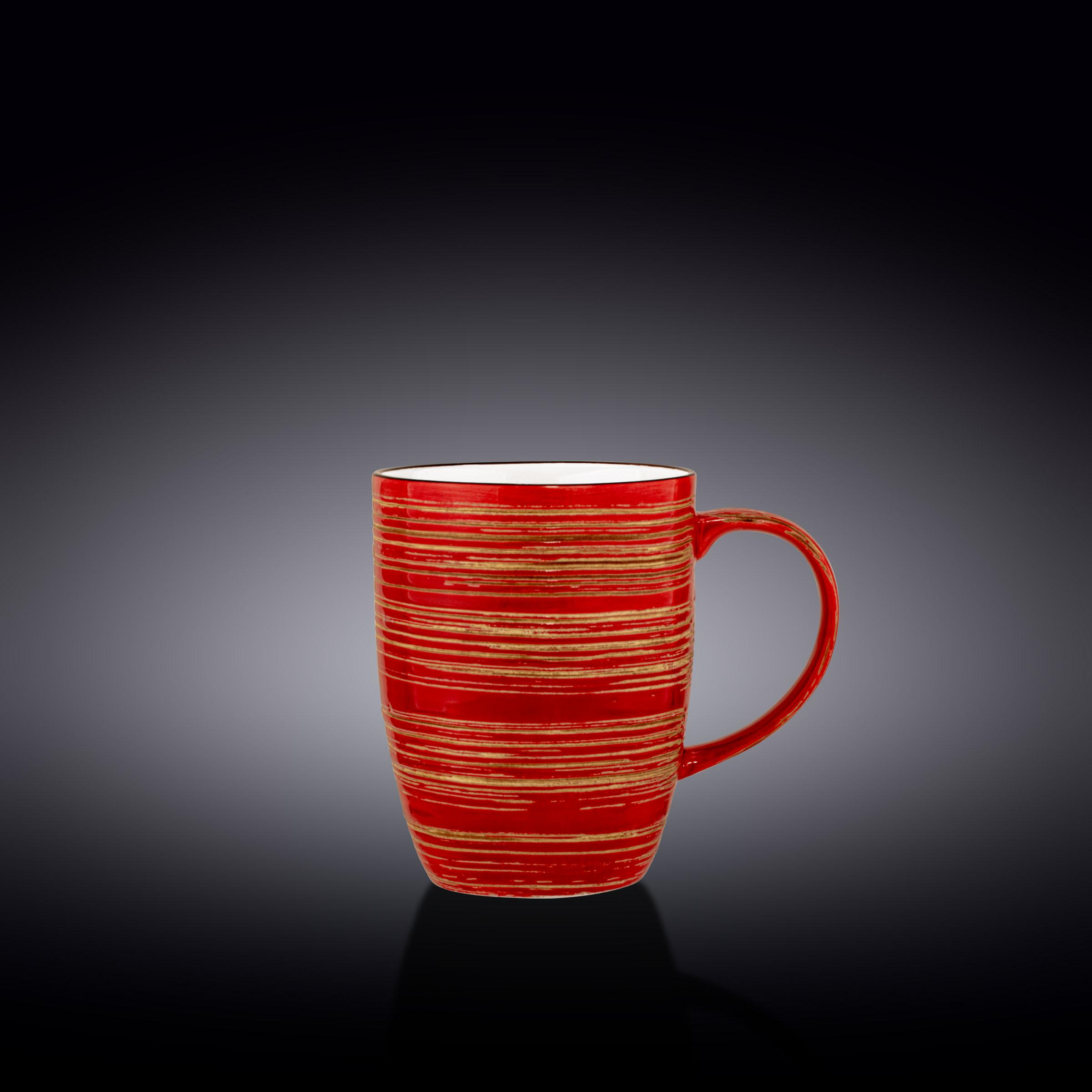 Чашка Wilmax Spiral 460 мл Red (669237)