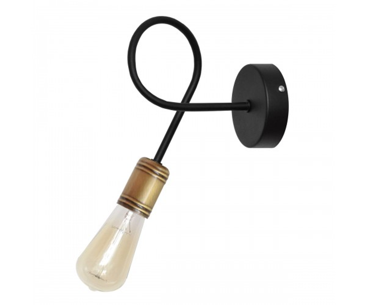 Светильник настенный Oksford WL-0001868 M/BL/BR Black/Bronze Светильник настенный Oksford WL-0001868 M/BL/BR Black/Bronze