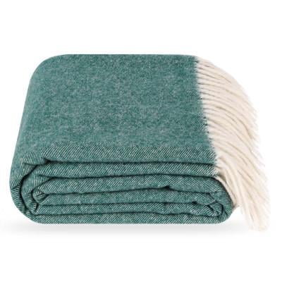 Плед степь 140х200 см Зеленый