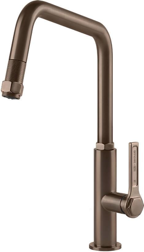 Смеситель кухонный Gessi Officine Медь брашированная PVD (60053#708)