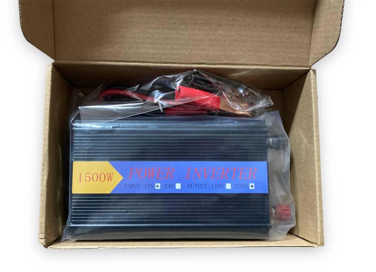 Преобразователь напряжения 12V-220 V Power Invertor 1500 w (1110) - фото 4 Преобразователь напряжения 12V-220 V Power Invertor 1500 w (1110) - фото 4