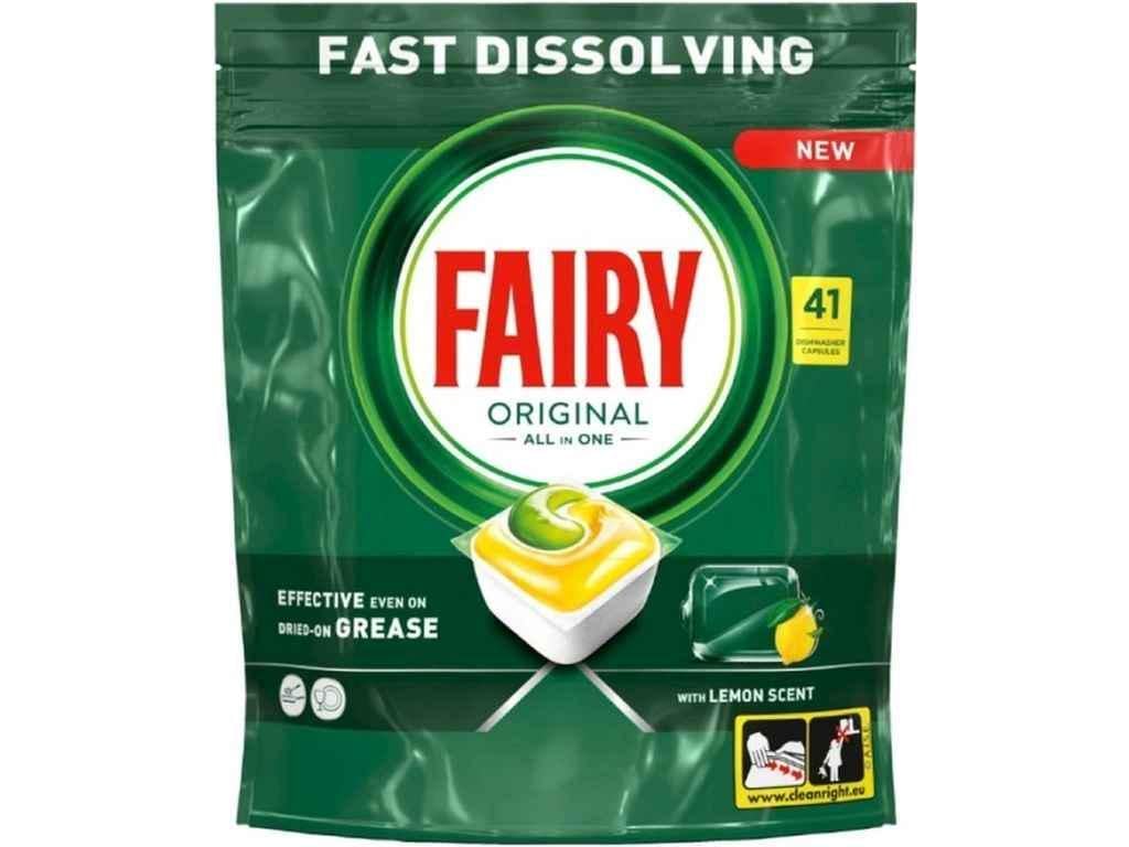 Таблетки для посудомийних машин Fairy All In One Лимон 41 шт. (1067596)