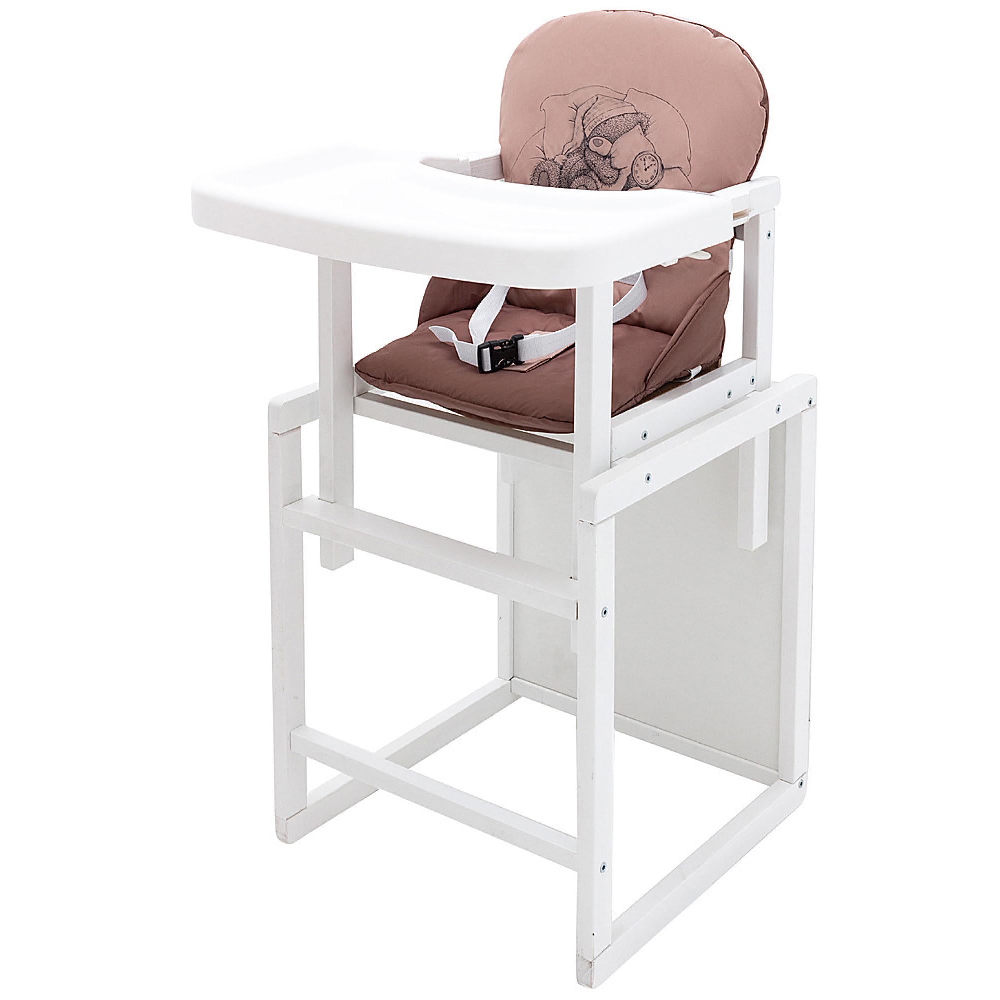 Стільчик-трансформер Babyroom Вінні-240 Білий Капучино/Шоколадний (28613471)