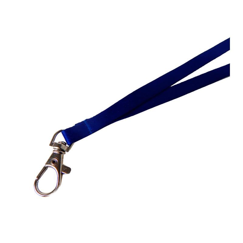 Шнурок для бейджа Ardix с одним карабином 46,5 см 10 шт. Синий (07-033-BL)