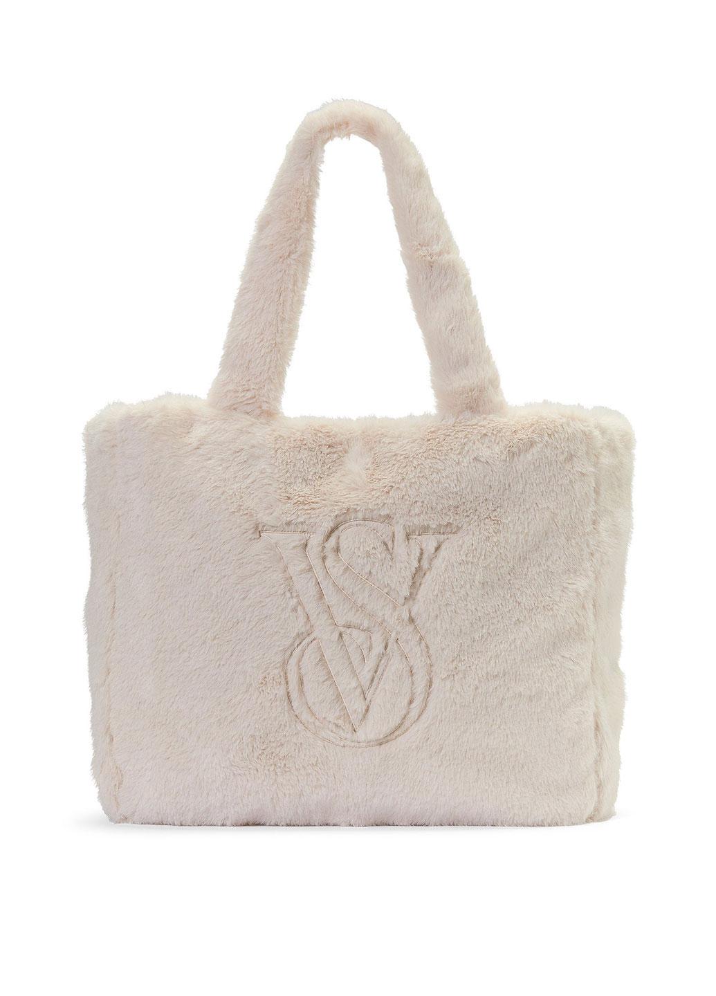 Сумка Victoria's Secret 40x35x15 см Молочний (608000421016QBCOS) Сумка Victoria's Secret 40x35x15 см Молочний (608000421016QBCOS)