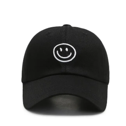 Кепка на лето Смайлик One Size Черный (2202751687)