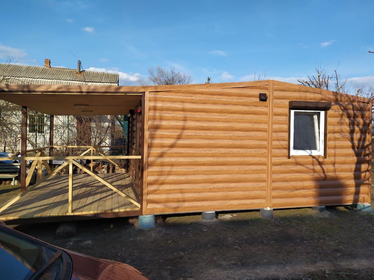 Будиночок дачний Профмодуль 25 м2 з терасою (42000 МД) - фото 3