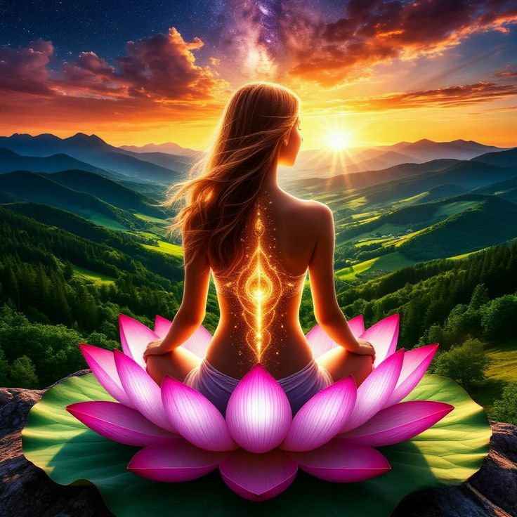 Алмазная мозаика Медитация на лотосе полная выкладка/квадратные камни/подрамник 40х40 см (AS 44145П)