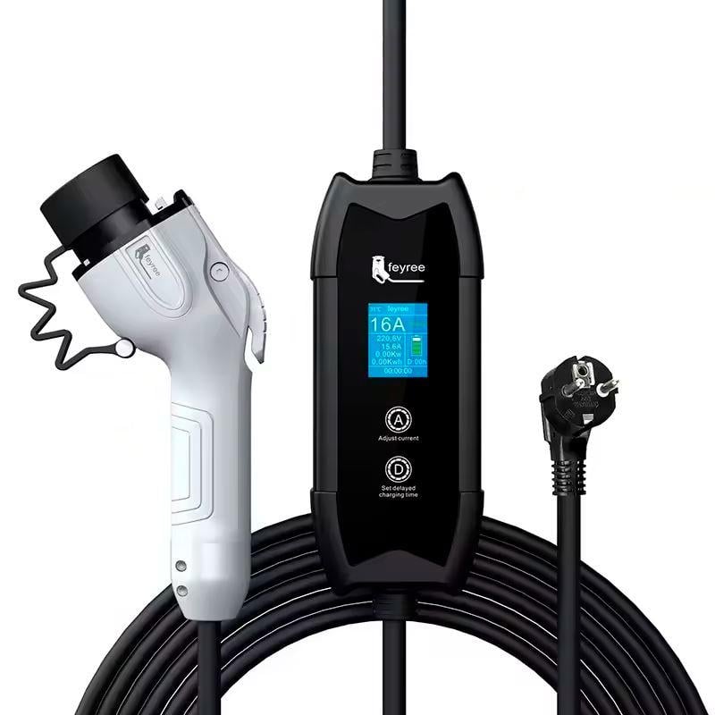 Зарядка для електромобіля Feyree 3,5 кВт 16A GB/T Cat-EV-F8 (FY3.5-16-1PH-GB/T-F8-C3.5)