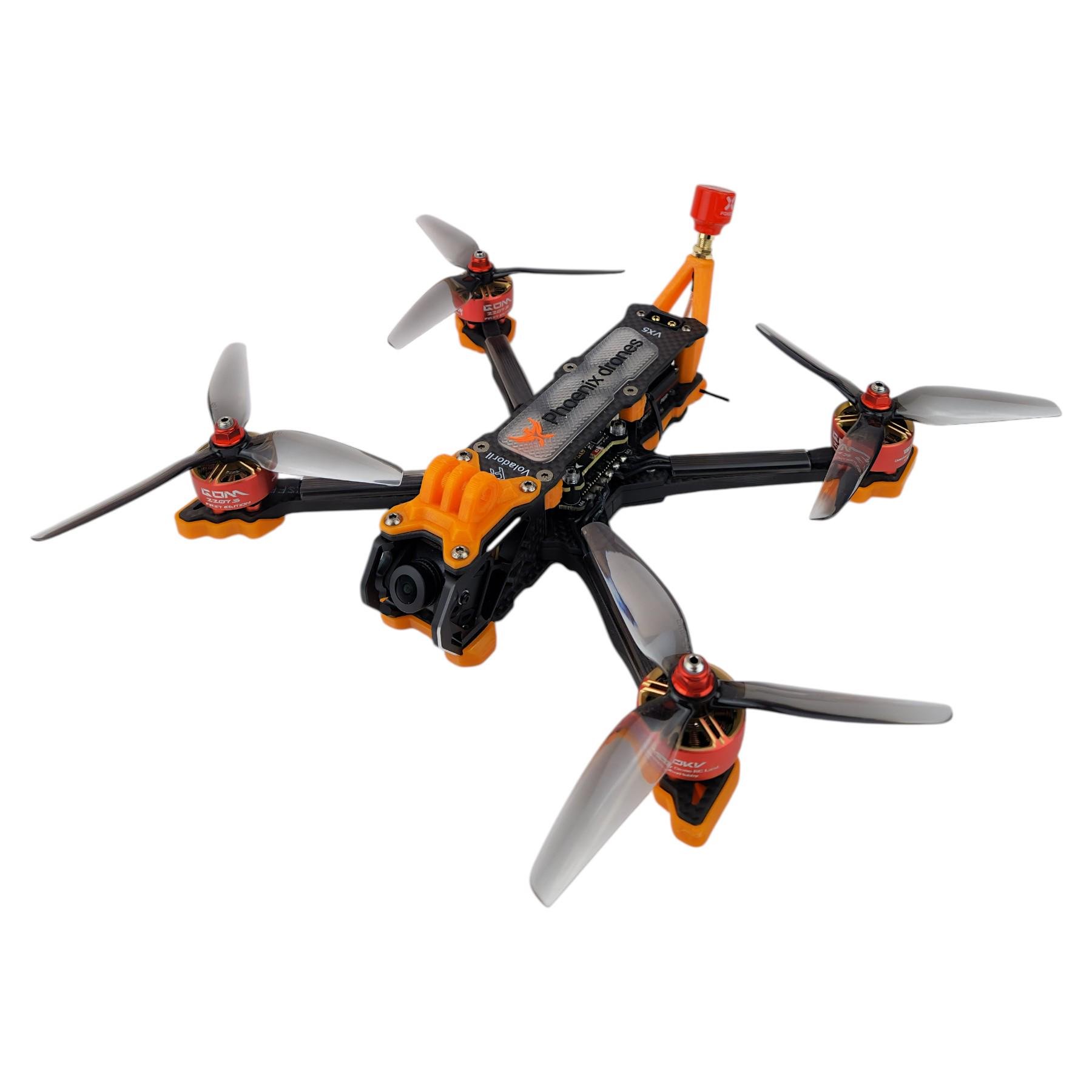 Дрон Phoenix drones Ember5 ELRS 2.4 analog с двигателями GOM 2207.5 и карбоновой рамой (98780) - фото 2 Дрон Phoenix drones Ember5 ELRS 2.4 analog с двигателями GOM 2207.5 и карбоновой рамой (98780) - фото 2