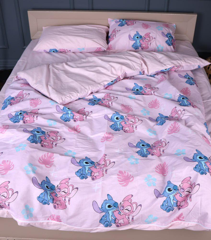 Комплект постельного белья детский PaniPava Stitch Pink Dreams бязь 110х140 см (11014022)