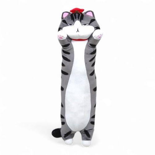 Мягкая игрушка-объятия Мисс Кот батон 70 см (250808)