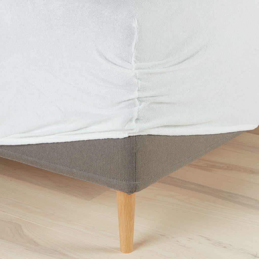 Простынь-наматрасник 180x200x35 см 150 г/м² тери Белый (6330496e)