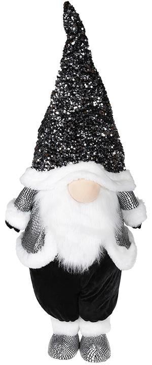 Игрушка мягкая Гном 35х26х97 см Black/White