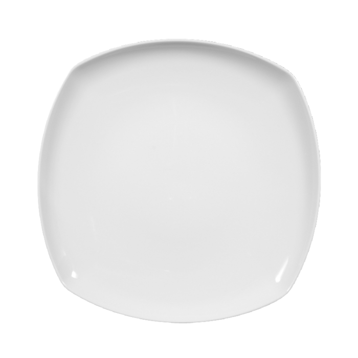Тарілка плоска квадратна Seltmann Weiden Sketch Basic 26 см Білий (2509128)