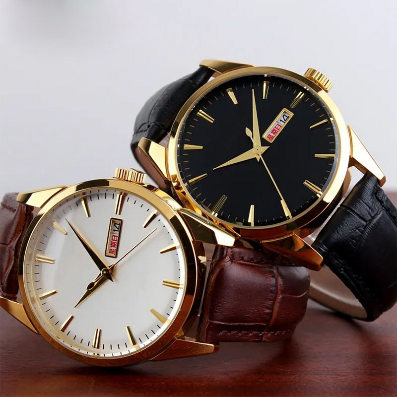 Годинник наручний чоловічий Skmei 3709/9073GDBK/B Black/Gold (tf5696) - фото 4