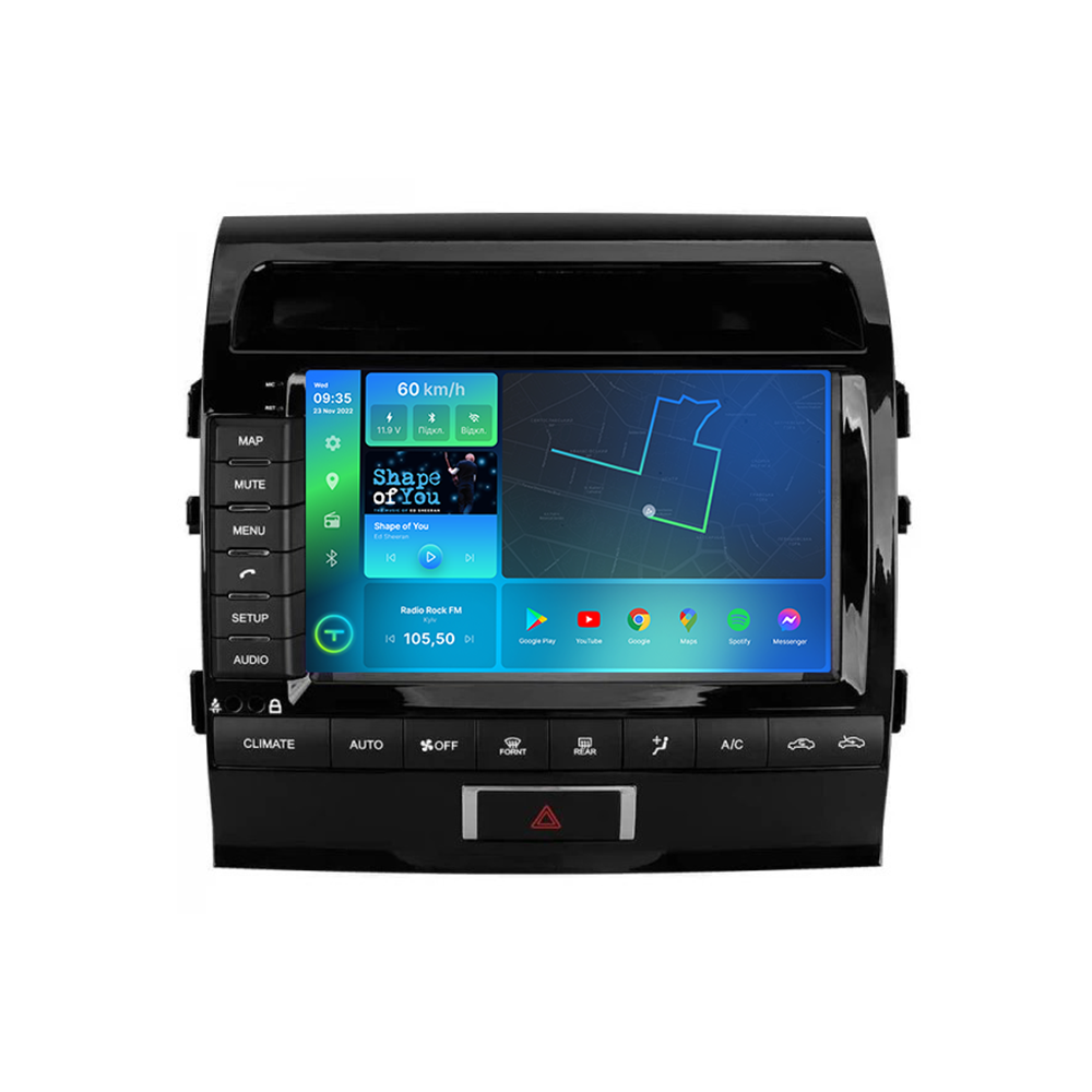 Магнитола штатная Torssen 2K Toyota LC200 2007-2015 climate FL9 4+64Gb 4G Carplay DSP (202306022)