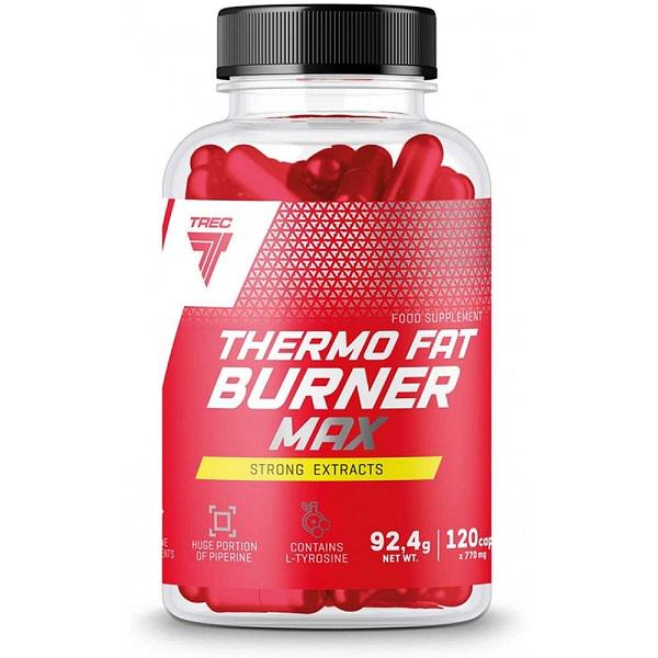 Комплексний жироспалювач Trec Nutrition Thermo Fat Burner Max 120 Caps - фото 1