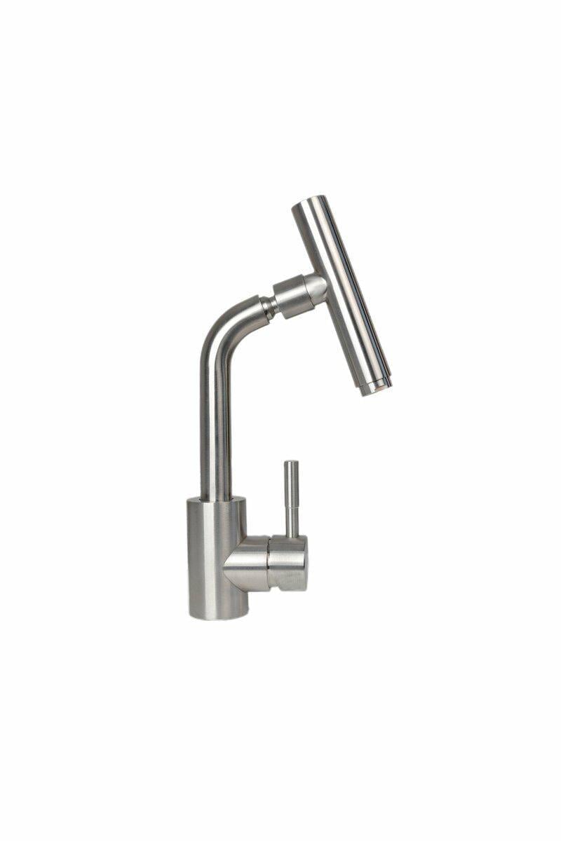 Смеситель для кухни Platinum Germece 8302 sk Нержавеющая сталь (PLTM-SP000013133)