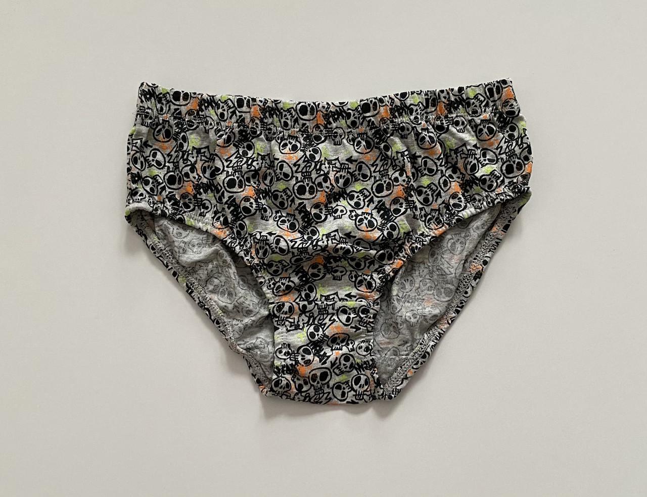 Труси-плавки на хлопчика з черепами-skul Primark 116 см на 5-6 років Сірий (2614451052)