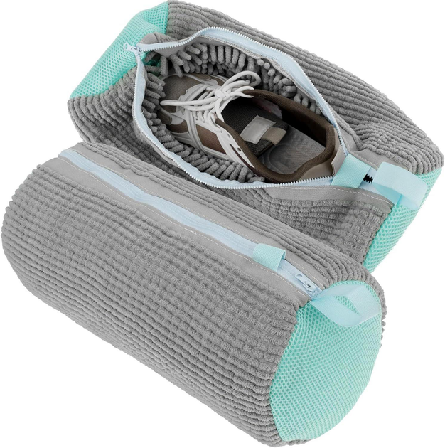 Мішок для прання BauTech взуття в пральній машині Сірий - фото 6