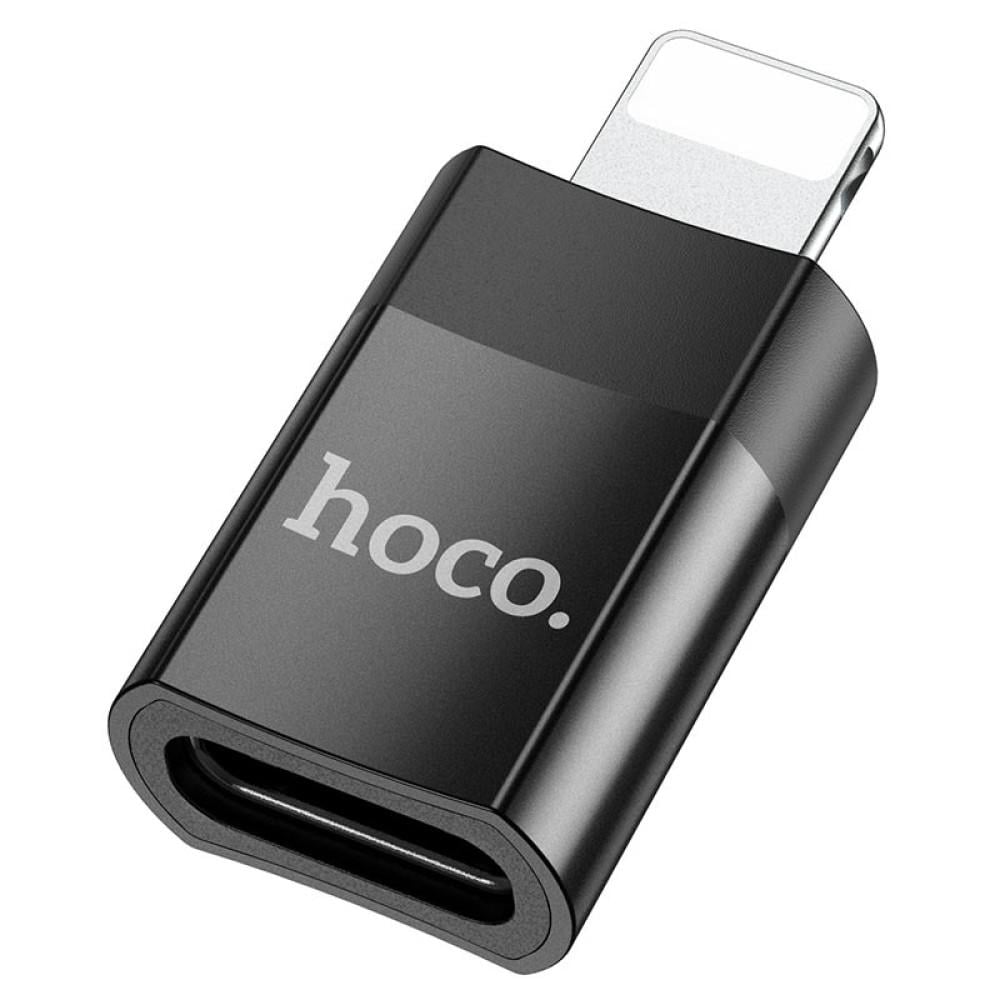 Адаптер Hoco UA17 Lightning male to Type-C female USB2.0 (34397opti) - фото 1